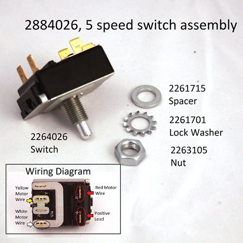 Minn Kota 5 Speed Switch Foot Control