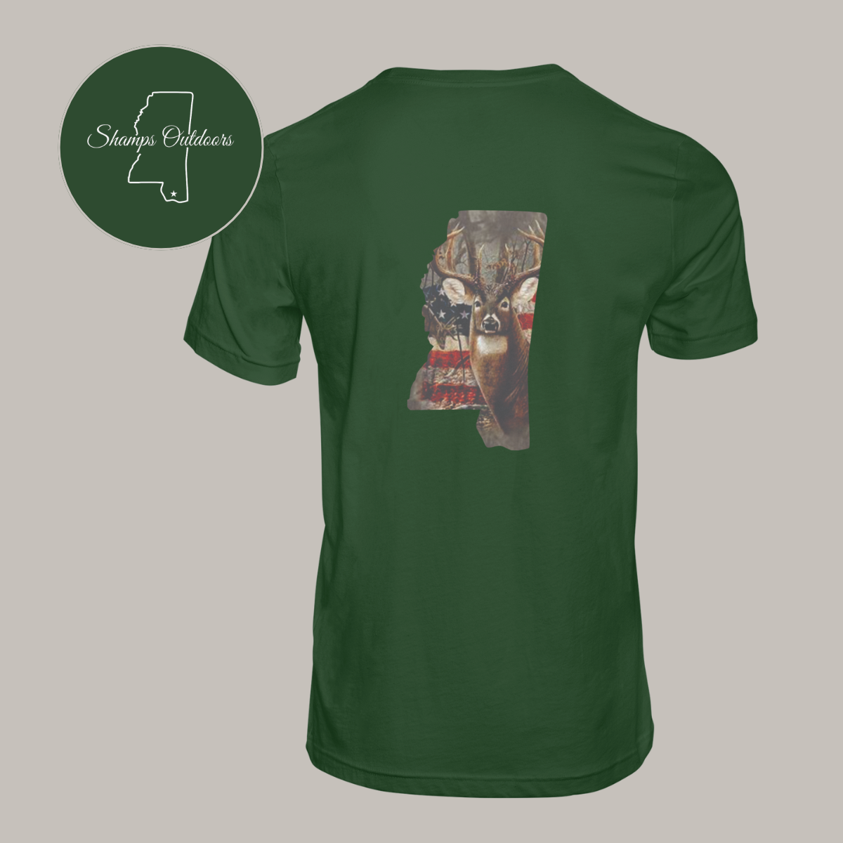 Mississippi Deer Tshirt